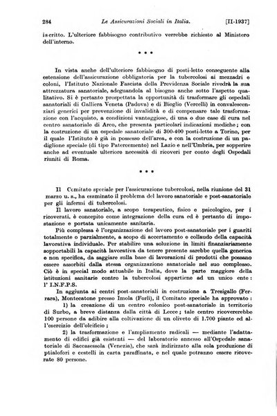 Le assicurazioni sociali pubblicazione della Cassa nazionale per le assicurazioni sociali