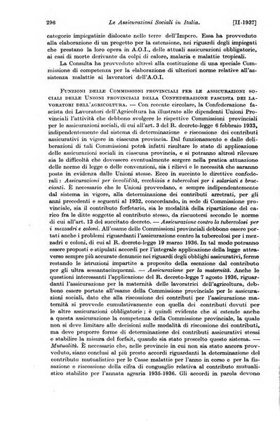 Le assicurazioni sociali pubblicazione della Cassa nazionale per le assicurazioni sociali