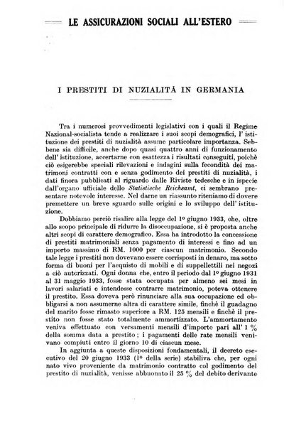 Le assicurazioni sociali pubblicazione della Cassa nazionale per le assicurazioni sociali