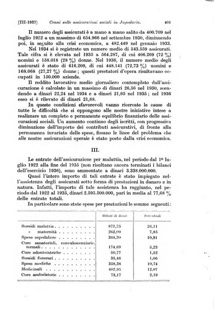 Le assicurazioni sociali pubblicazione della Cassa nazionale per le assicurazioni sociali