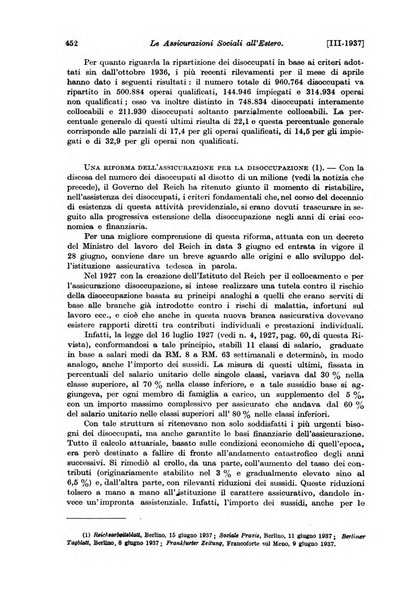 Le assicurazioni sociali pubblicazione della Cassa nazionale per le assicurazioni sociali