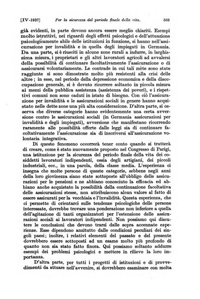 Le assicurazioni sociali pubblicazione della Cassa nazionale per le assicurazioni sociali