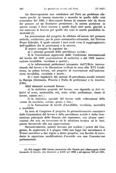 Le assicurazioni sociali pubblicazione della Cassa nazionale per le assicurazioni sociali