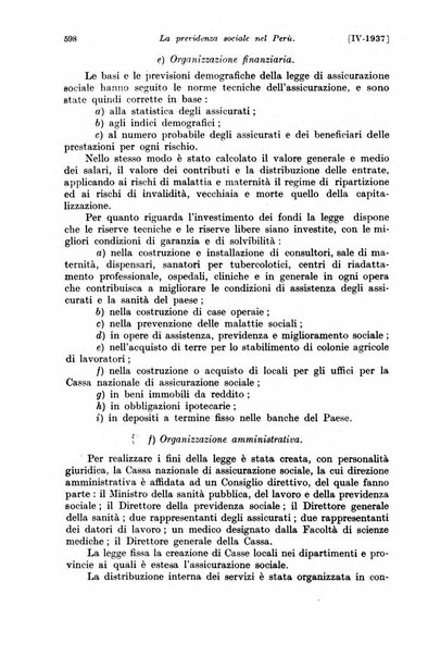 Le assicurazioni sociali pubblicazione della Cassa nazionale per le assicurazioni sociali