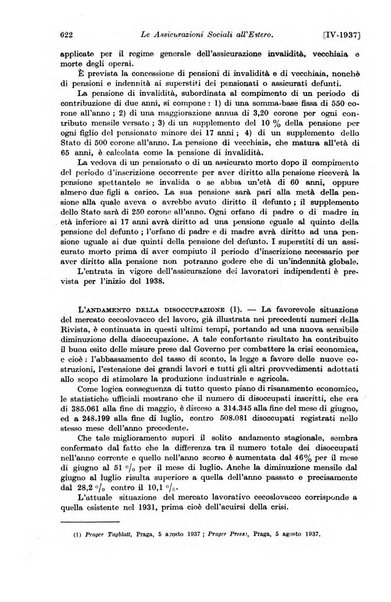 Le assicurazioni sociali pubblicazione della Cassa nazionale per le assicurazioni sociali