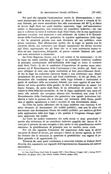 Le assicurazioni sociali pubblicazione della Cassa nazionale per le assicurazioni sociali