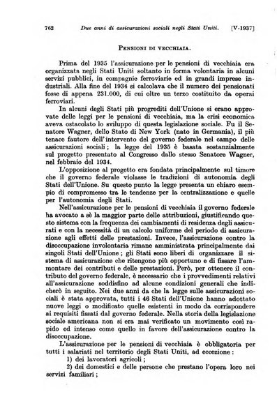 Le assicurazioni sociali pubblicazione della Cassa nazionale per le assicurazioni sociali