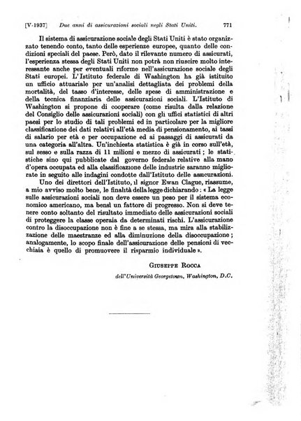 Le assicurazioni sociali pubblicazione della Cassa nazionale per le assicurazioni sociali