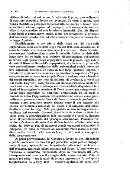 Le assicurazioni sociali pubblicazione della Cassa nazionale per le assicurazioni sociali