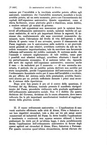 Le assicurazioni sociali pubblicazione della Cassa nazionale per le assicurazioni sociali