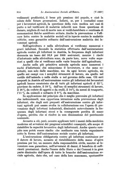 Le assicurazioni sociali pubblicazione della Cassa nazionale per le assicurazioni sociali