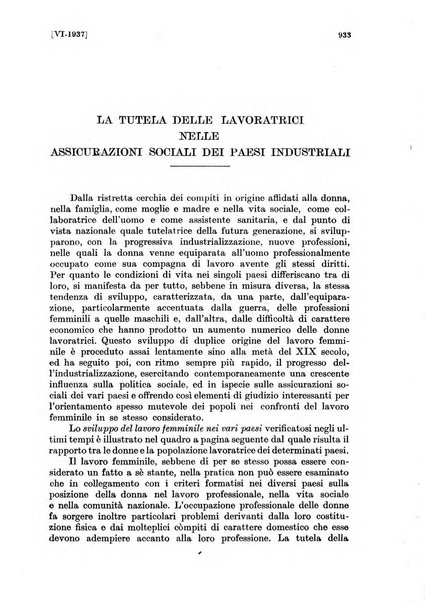 Le assicurazioni sociali pubblicazione della Cassa nazionale per le assicurazioni sociali