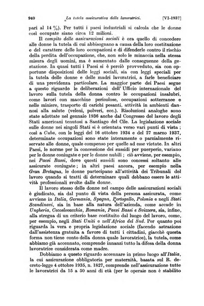 Le assicurazioni sociali pubblicazione della Cassa nazionale per le assicurazioni sociali