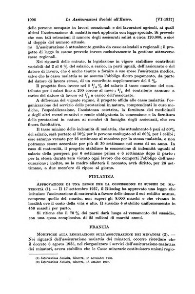 Le assicurazioni sociali pubblicazione della Cassa nazionale per le assicurazioni sociali