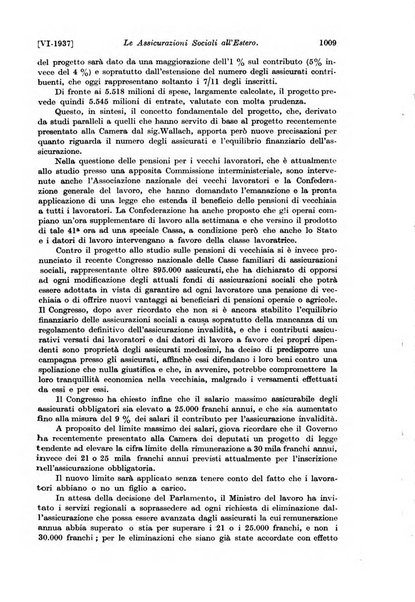 Le assicurazioni sociali pubblicazione della Cassa nazionale per le assicurazioni sociali