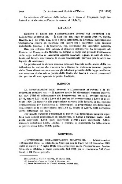 Le assicurazioni sociali pubblicazione della Cassa nazionale per le assicurazioni sociali