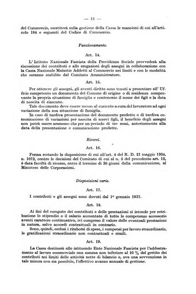 Le assicurazioni sociali pubblicazione della Cassa nazionale per le assicurazioni sociali