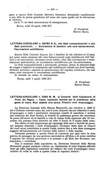 Le assicurazioni sociali pubblicazione della Cassa nazionale per le assicurazioni sociali