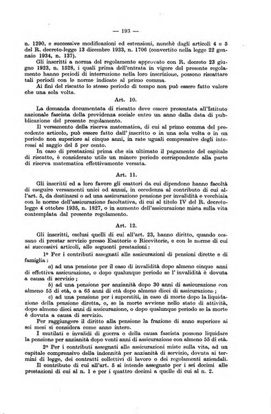 Le assicurazioni sociali pubblicazione della Cassa nazionale per le assicurazioni sociali