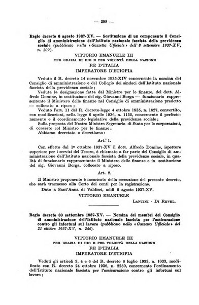 Le assicurazioni sociali pubblicazione della Cassa nazionale per le assicurazioni sociali