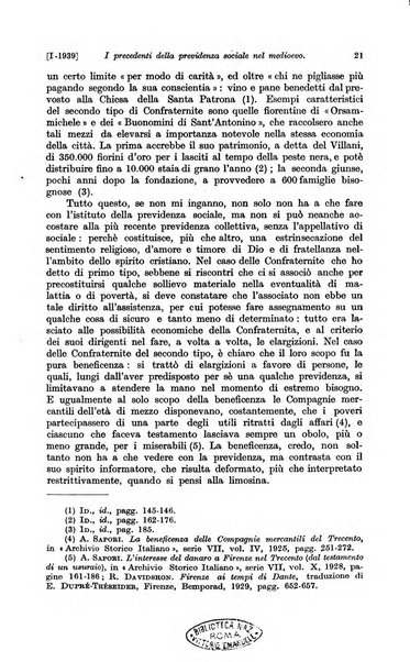 Le assicurazioni sociali pubblicazione della Cassa nazionale per le assicurazioni sociali