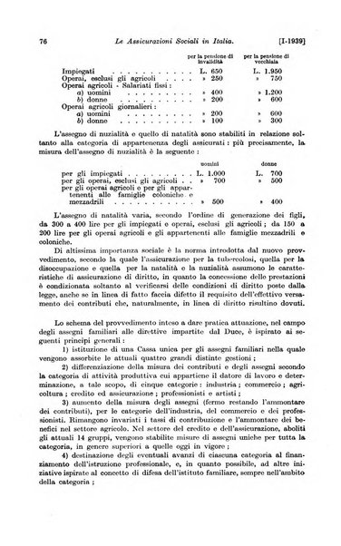 Le assicurazioni sociali pubblicazione della Cassa nazionale per le assicurazioni sociali