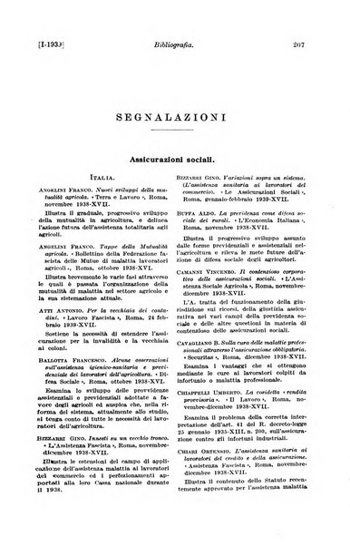 Le assicurazioni sociali pubblicazione della Cassa nazionale per le assicurazioni sociali