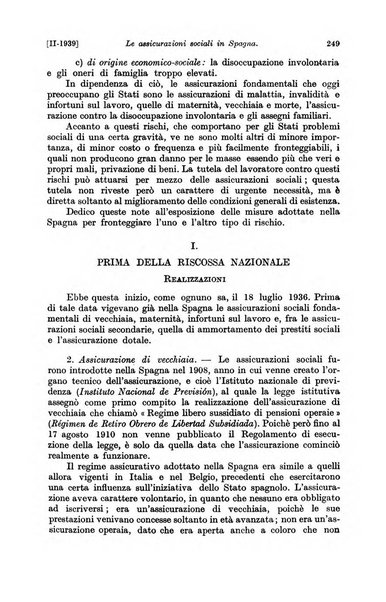 Le assicurazioni sociali pubblicazione della Cassa nazionale per le assicurazioni sociali