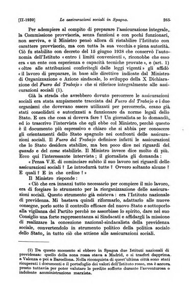 Le assicurazioni sociali pubblicazione della Cassa nazionale per le assicurazioni sociali