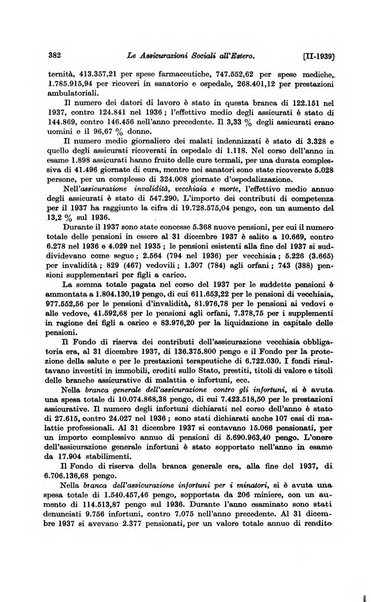 Le assicurazioni sociali pubblicazione della Cassa nazionale per le assicurazioni sociali