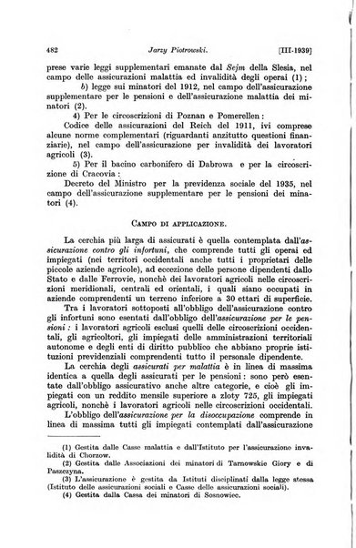 Le assicurazioni sociali pubblicazione della Cassa nazionale per le assicurazioni sociali