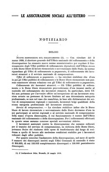 Le assicurazioni sociali pubblicazione della Cassa nazionale per le assicurazioni sociali