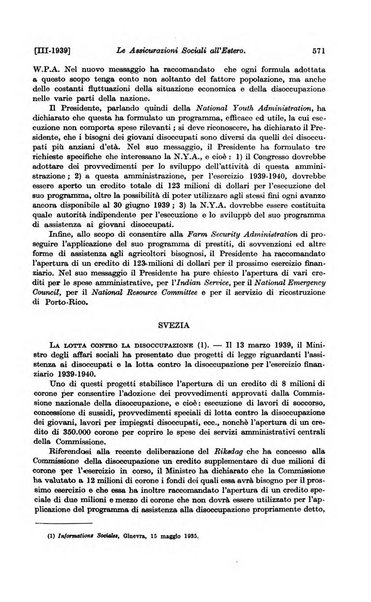 Le assicurazioni sociali pubblicazione della Cassa nazionale per le assicurazioni sociali