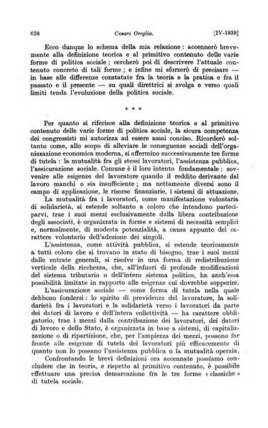 Le assicurazioni sociali pubblicazione della Cassa nazionale per le assicurazioni sociali