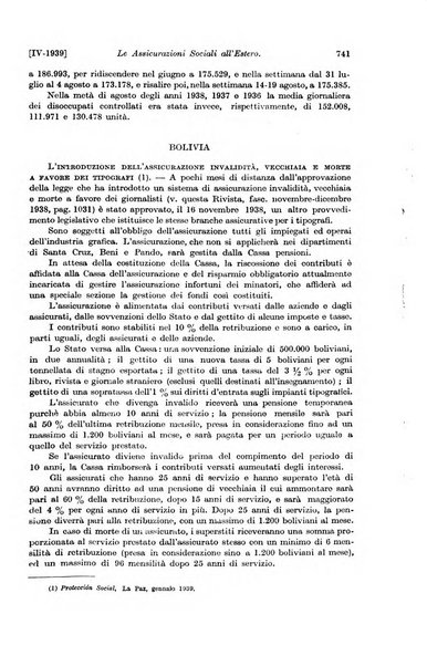 Le assicurazioni sociali pubblicazione della Cassa nazionale per le assicurazioni sociali