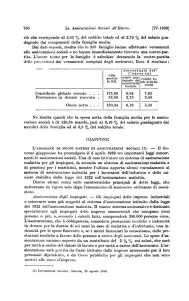 Le assicurazioni sociali pubblicazione della Cassa nazionale per le assicurazioni sociali