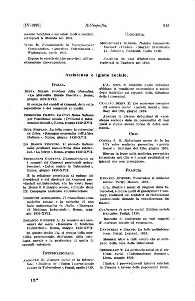 Le assicurazioni sociali pubblicazione della Cassa nazionale per le assicurazioni sociali