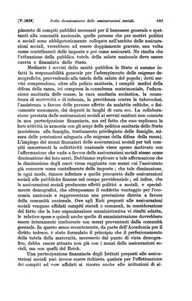 Le assicurazioni sociali pubblicazione della Cassa nazionale per le assicurazioni sociali