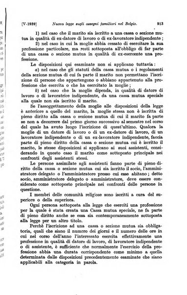 Le assicurazioni sociali pubblicazione della Cassa nazionale per le assicurazioni sociali