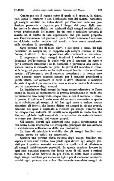 Le assicurazioni sociali pubblicazione della Cassa nazionale per le assicurazioni sociali