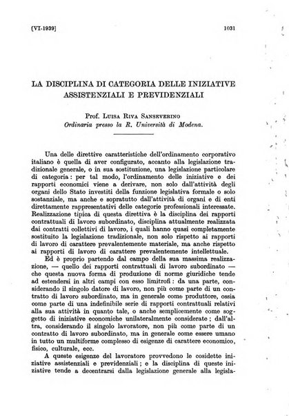 Le assicurazioni sociali pubblicazione della Cassa nazionale per le assicurazioni sociali