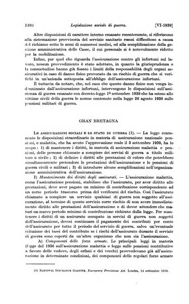 Le assicurazioni sociali pubblicazione della Cassa nazionale per le assicurazioni sociali