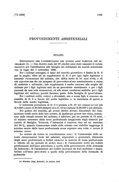 Le assicurazioni sociali pubblicazione della Cassa nazionale per le assicurazioni sociali