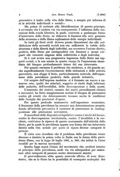 Le assicurazioni sociali pubblicazione della Cassa nazionale per le assicurazioni sociali