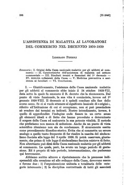 Le assicurazioni sociali pubblicazione della Cassa nazionale per le assicurazioni sociali