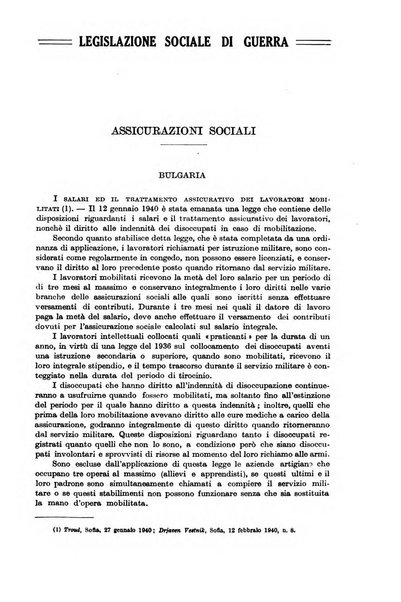 Le assicurazioni sociali pubblicazione della Cassa nazionale per le assicurazioni sociali