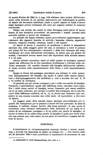 Le assicurazioni sociali pubblicazione della Cassa nazionale per le assicurazioni sociali