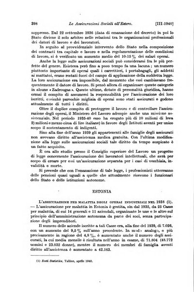 Le assicurazioni sociali pubblicazione della Cassa nazionale per le assicurazioni sociali