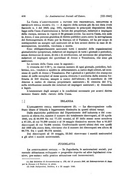 Le assicurazioni sociali pubblicazione della Cassa nazionale per le assicurazioni sociali