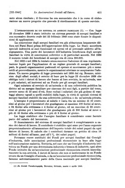 Le assicurazioni sociali pubblicazione della Cassa nazionale per le assicurazioni sociali